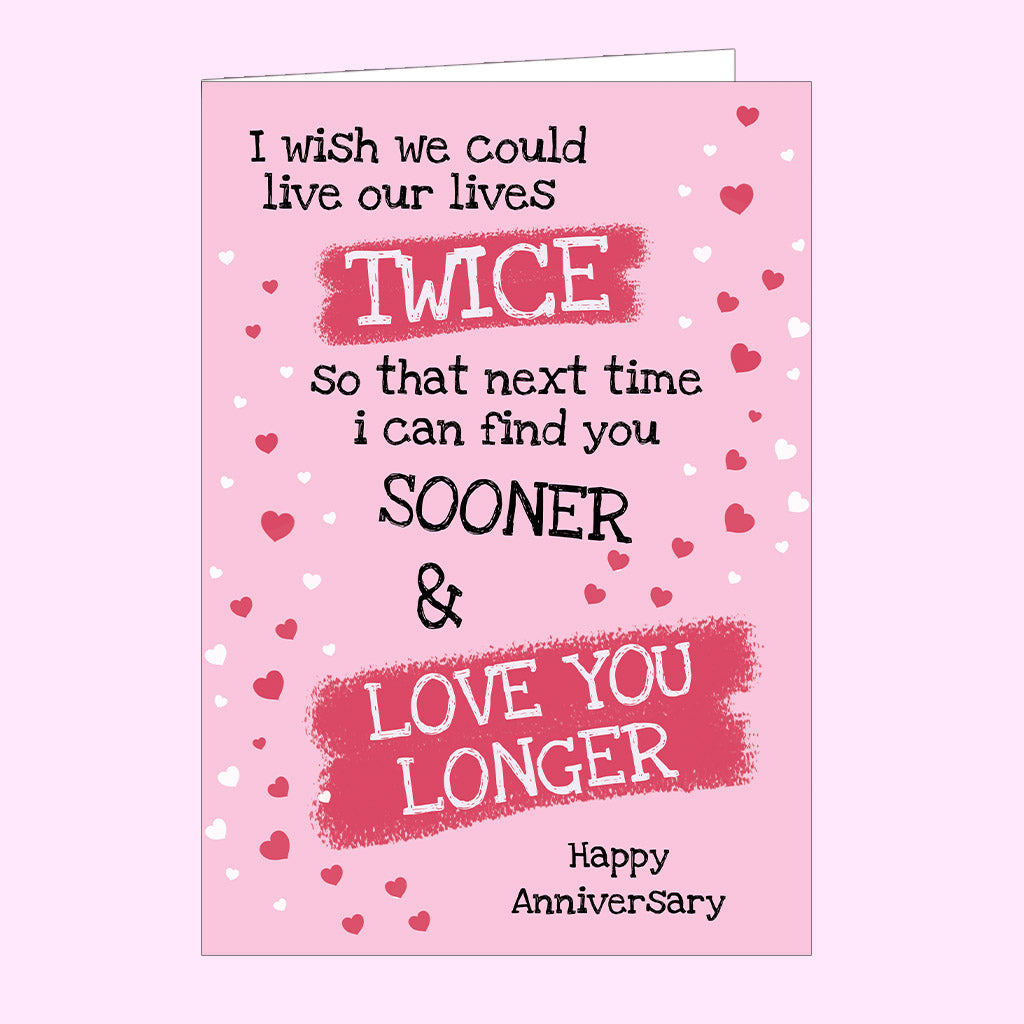 A Heartfelt Romantic Anniversary Card