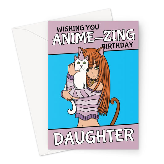 Cute Daughter Anime Card Online