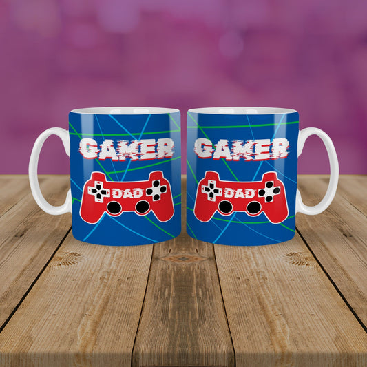Gamer Dad tea or coffee mug.