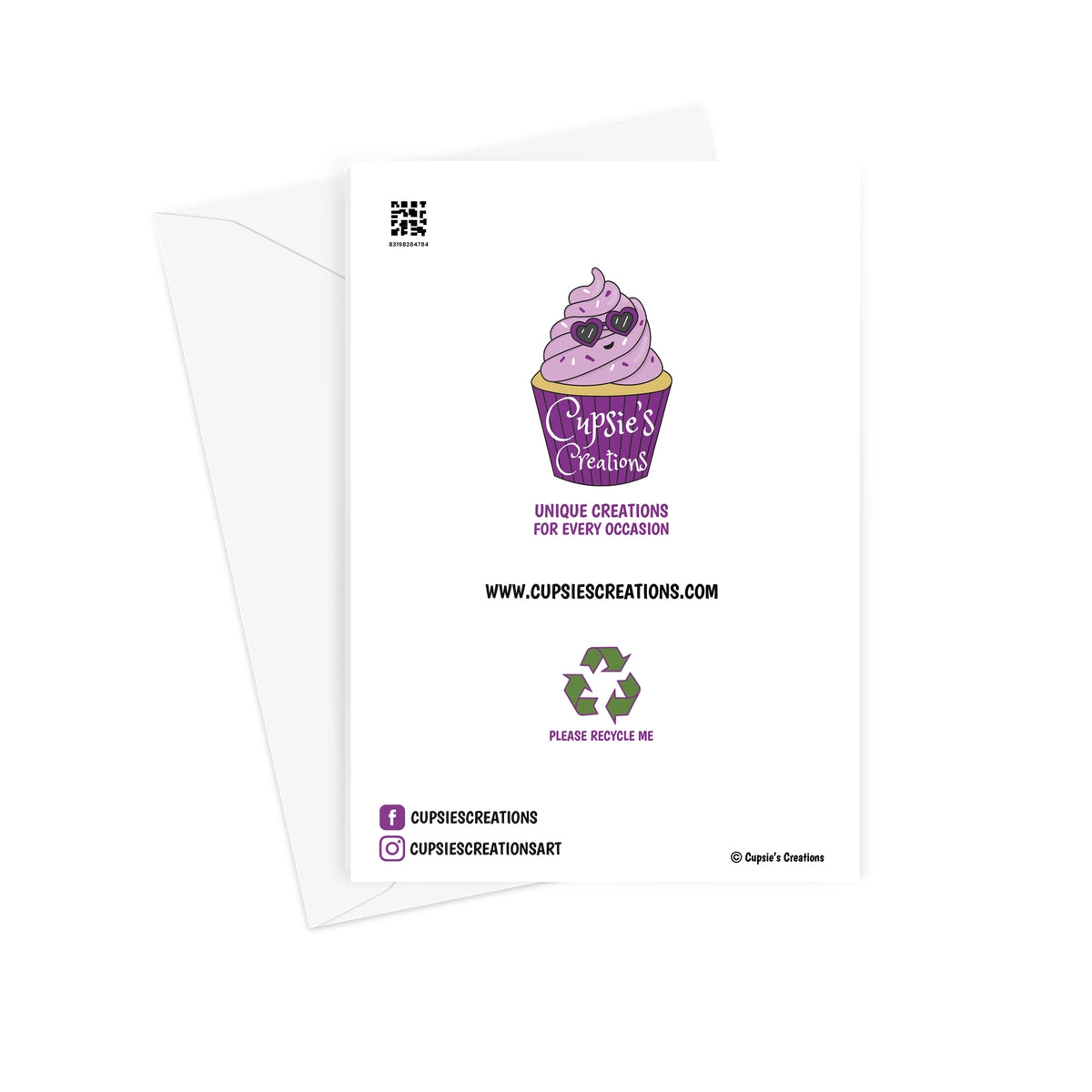 Cute Duckling 2nd Birthday Card Cupsie's Creations