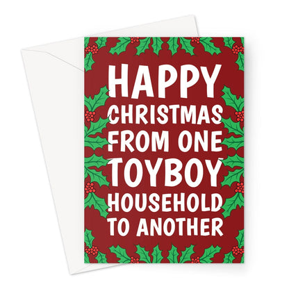 Funny Toyboy Household Joke Christmas Card Greeting Card