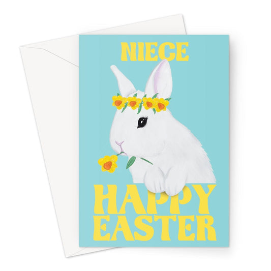 Cute Niece Easter Bunny Card