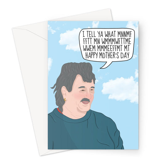 Funny Mother's Day card with Gerald Cooper from Clarkson's Farm.