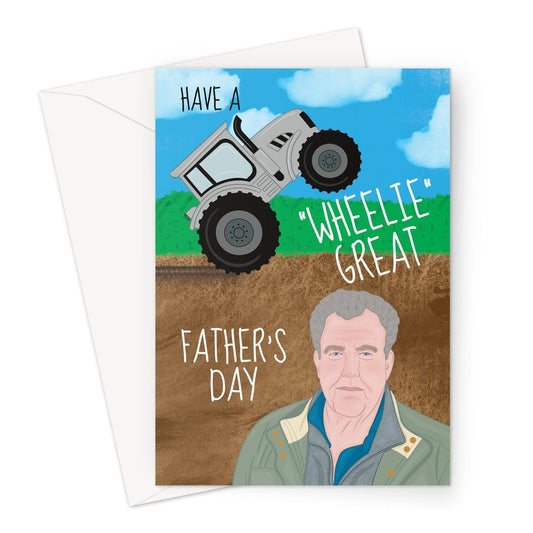Jeremy Clarkson Father's Day card inspired by Clarkson's Farm.