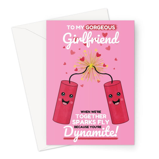 Dynamite Girlfriend Valentine's Day Card