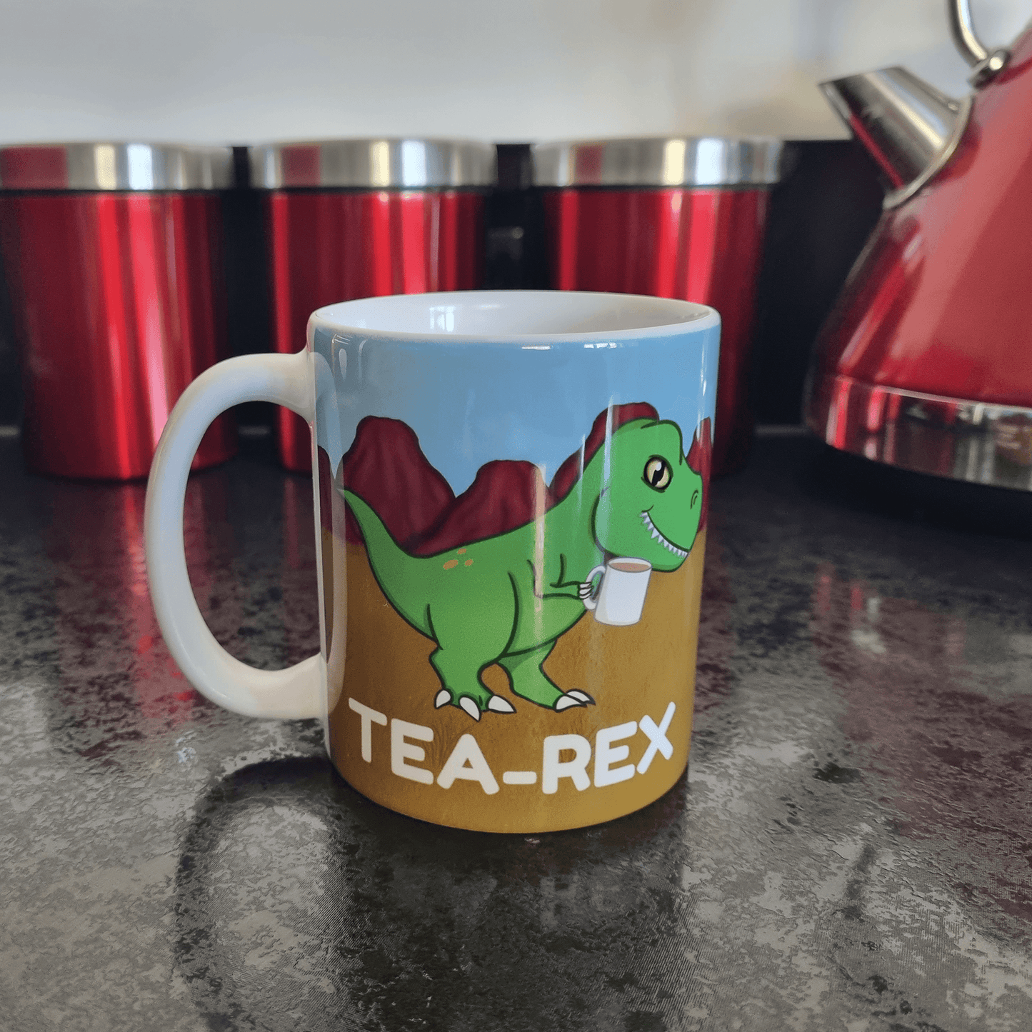 Daddy Tea-Rex Dinosaur Mug