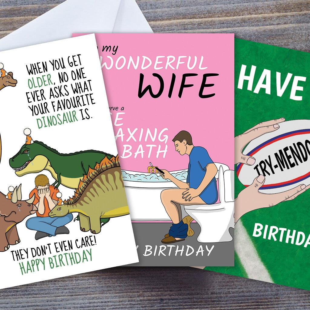 Three Birthday Cards By Cupsie's Creations