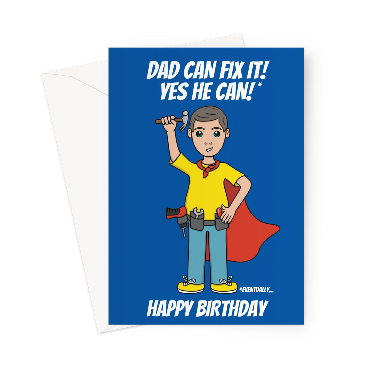 Funny Birthday Card For Dad - DIY Joke