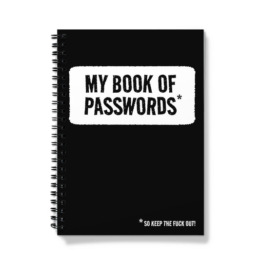 Funny Password Book - NSFW Notebook