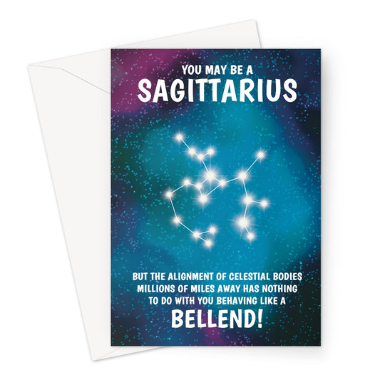 Sag Rude Birthday Cards For People Born In November – Cupsie's Creations
